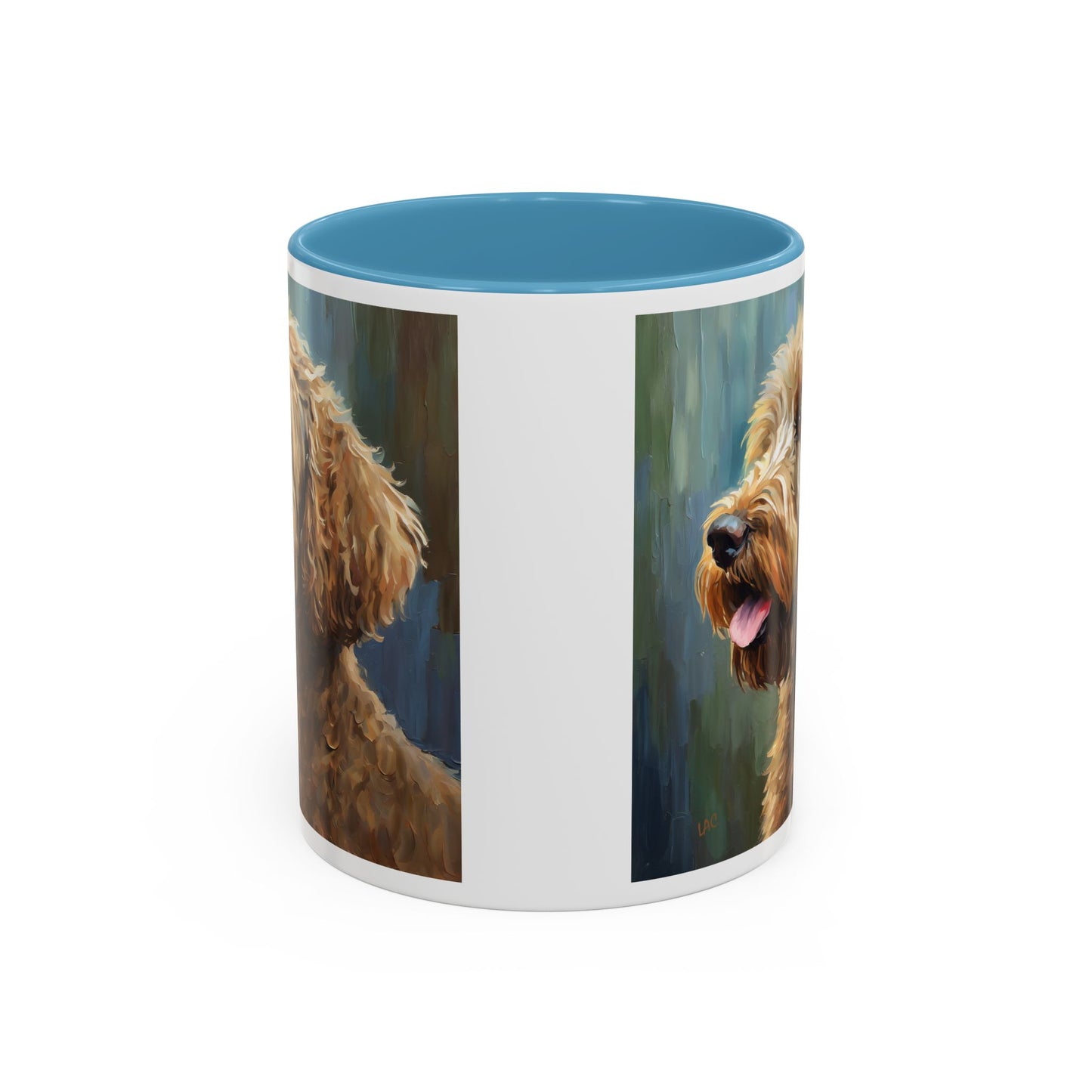 Labradoodle =- Ceramic Accent Mug - 2 Sizes