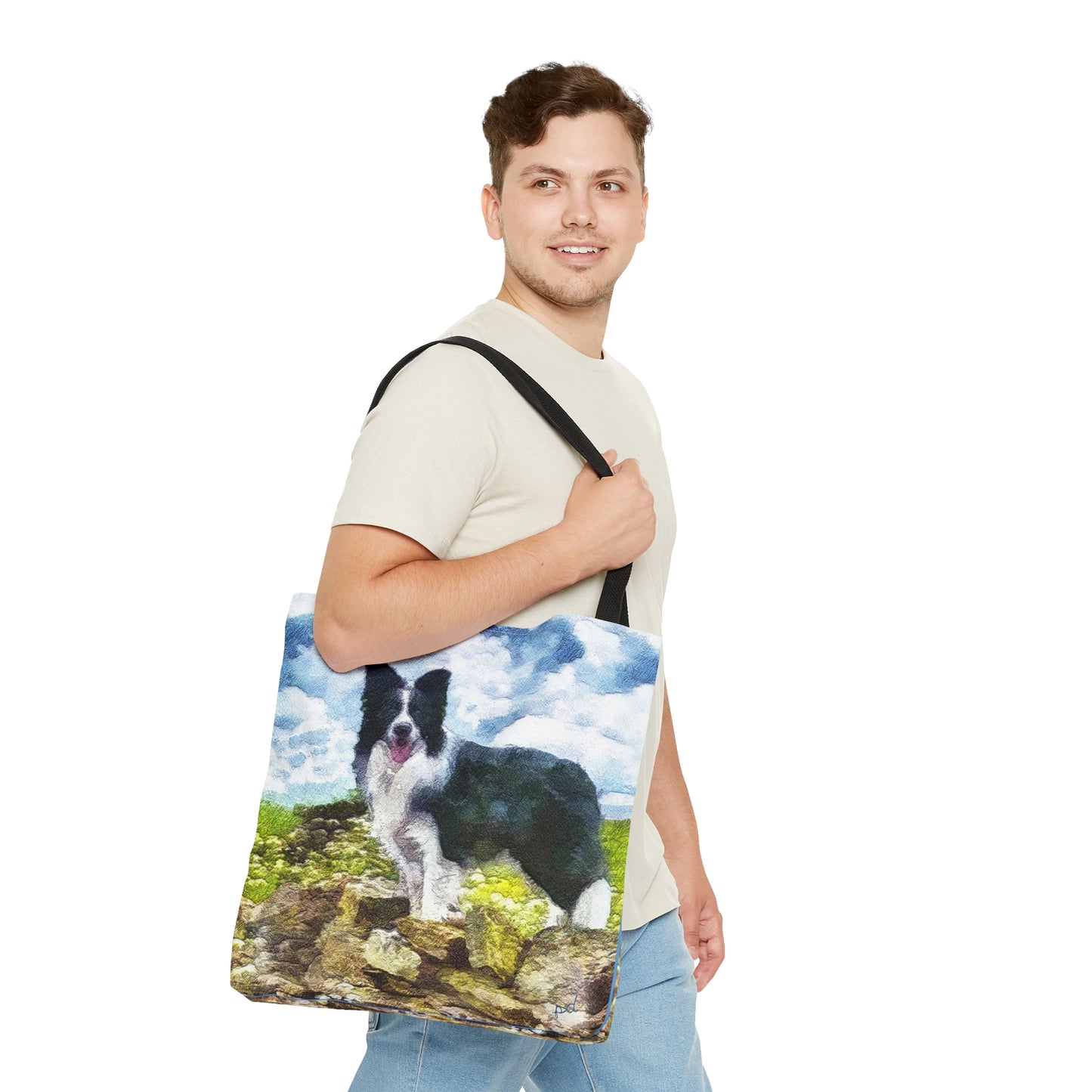 Border Collie '#1' - Tote Bag
