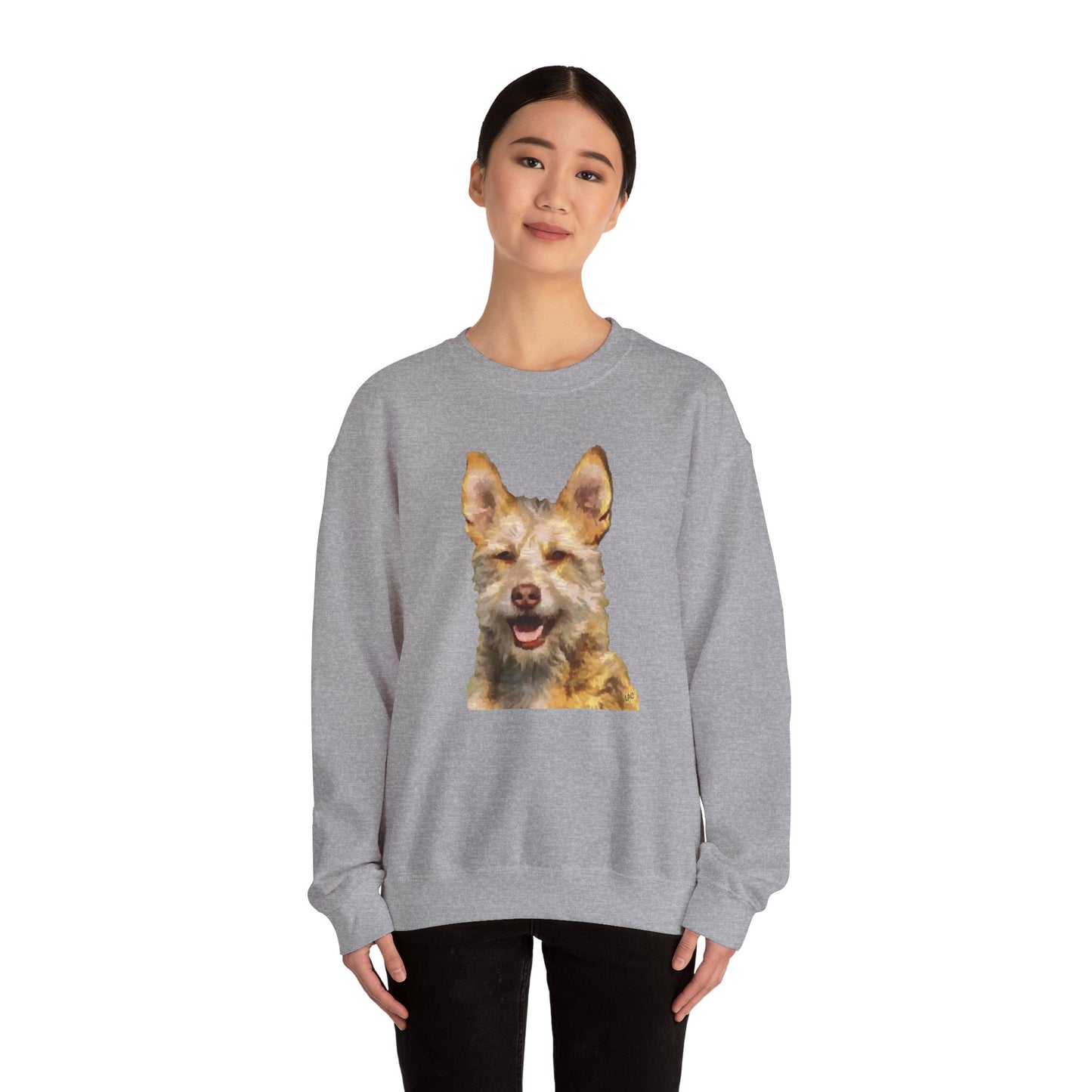 Portuguese Podengo Unisex 50/50 Crewneck Sweatshirt DoggyLips™
