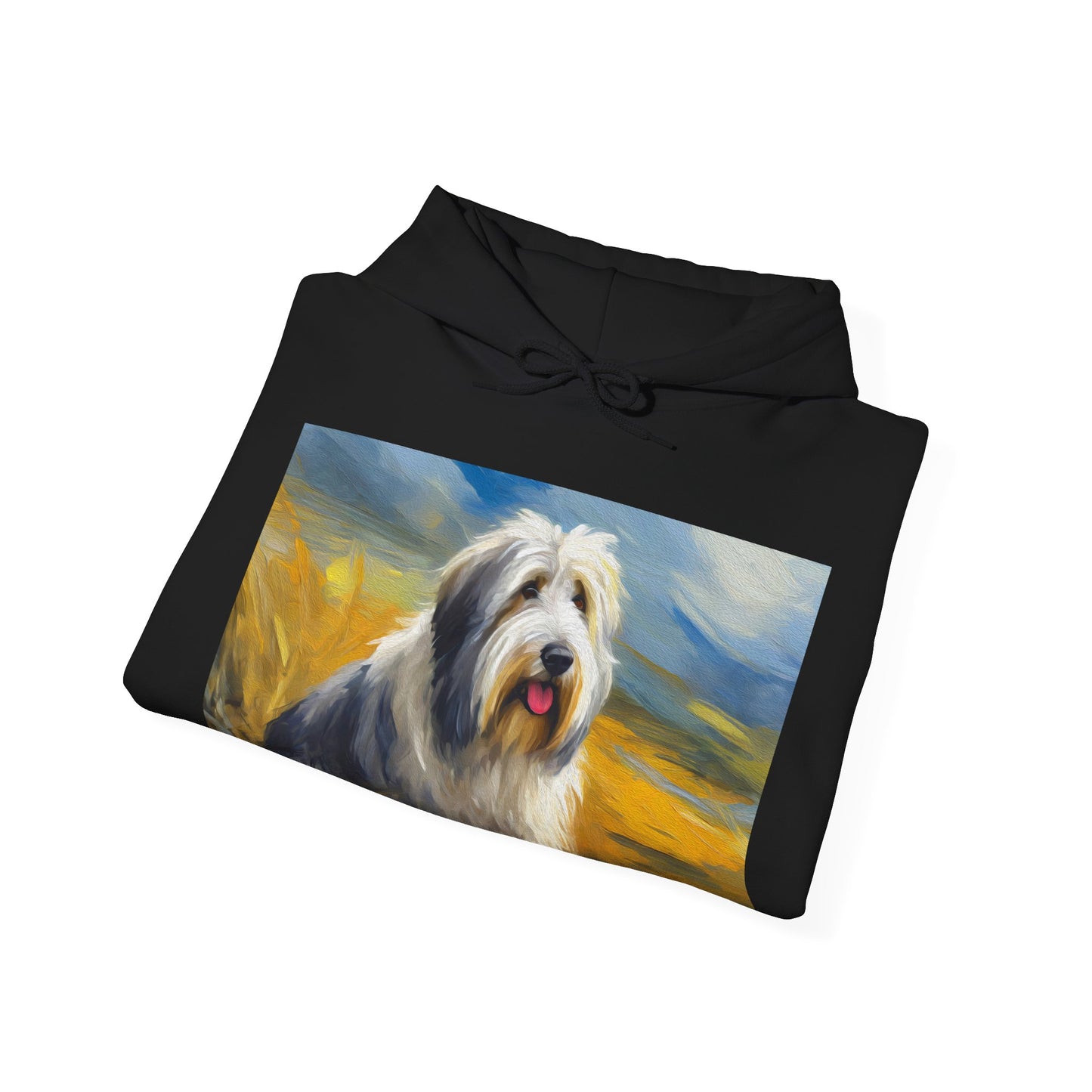 Old English Sheepdog Unisex 50/50 Hooded Sweatshirt
