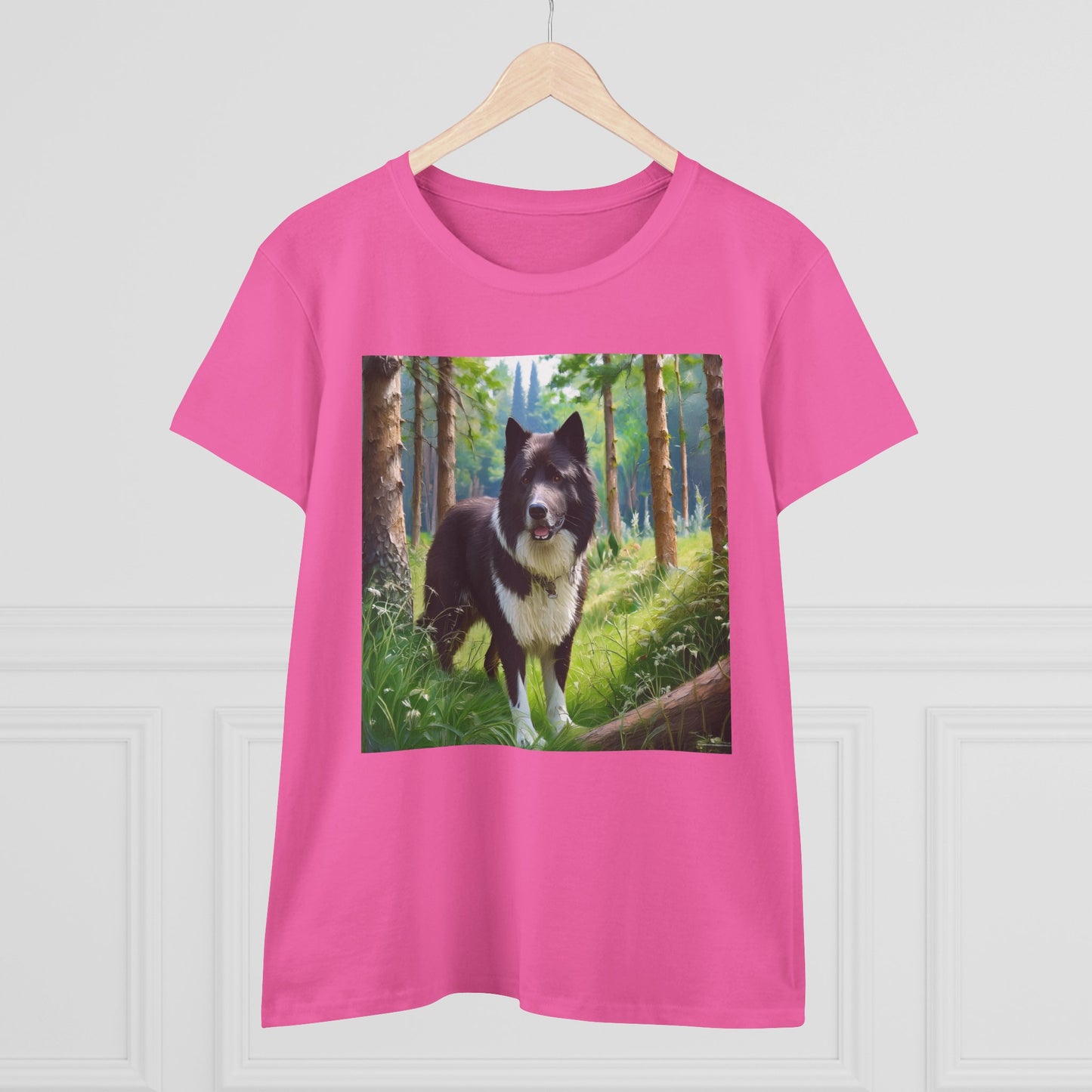 Karelian Bear Dog Women's Midweight Cotton Tee