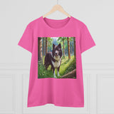 Karelian Bear Dog Women's Midweight Cotton Tee