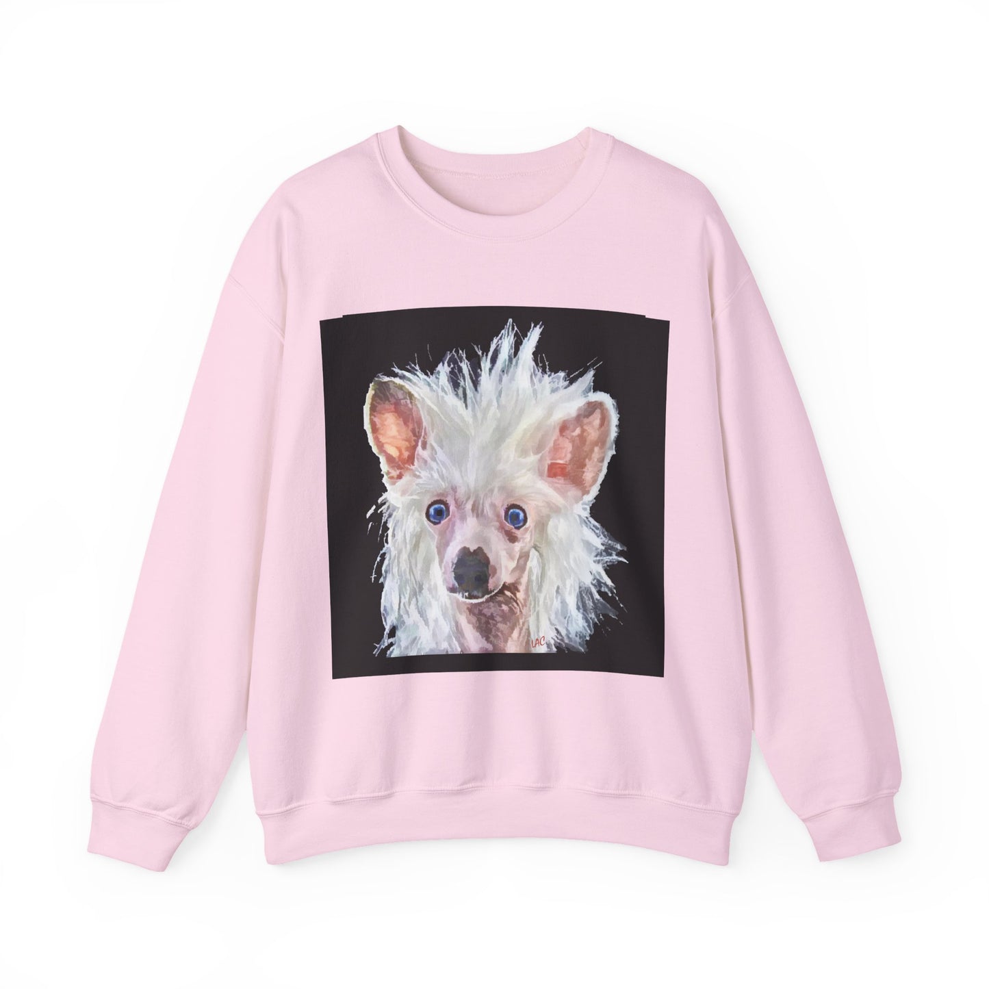 Chinese Crested Unisex 50/50 Crewneck Sweatshirt
