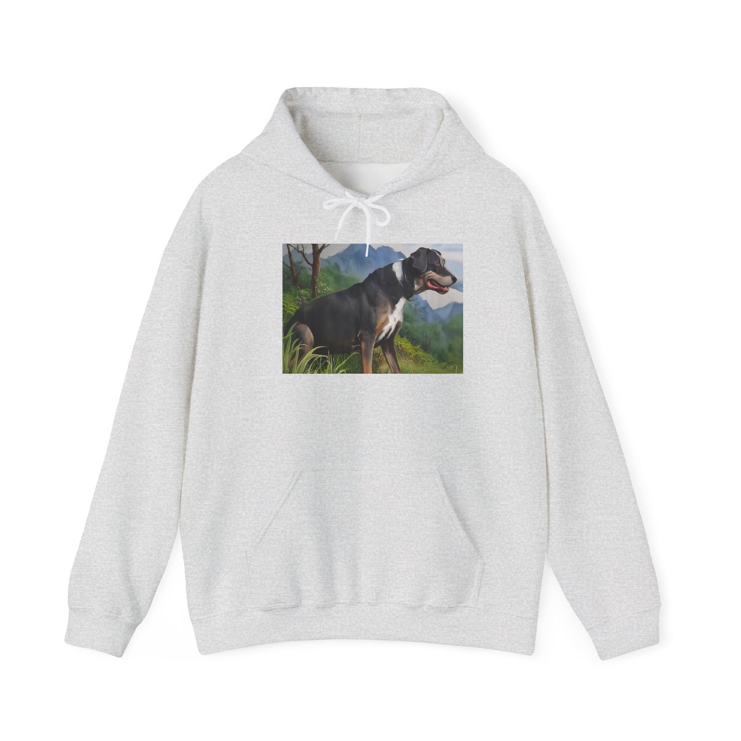 Mountain Cur Unisex 50/50 Hooded Sweatshirt