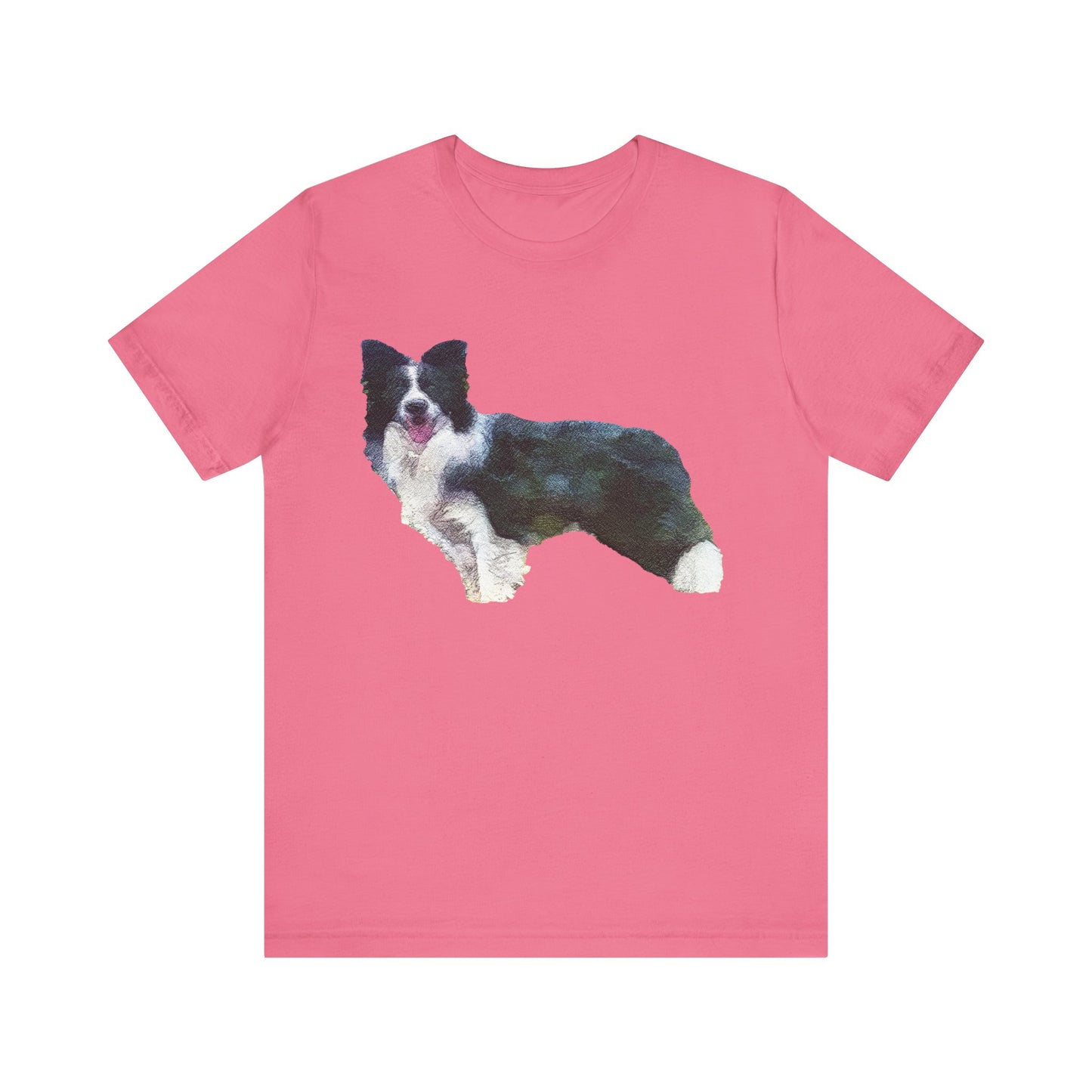 Border Collie 'Andrew' Unisex Jersey Short Sleeve Tee