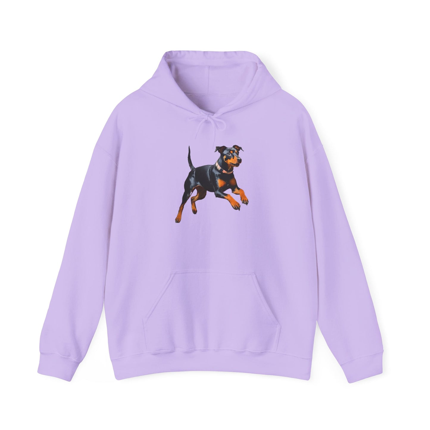 Manchester Terrier Unisex 50/50 Hooded Sweatshirt