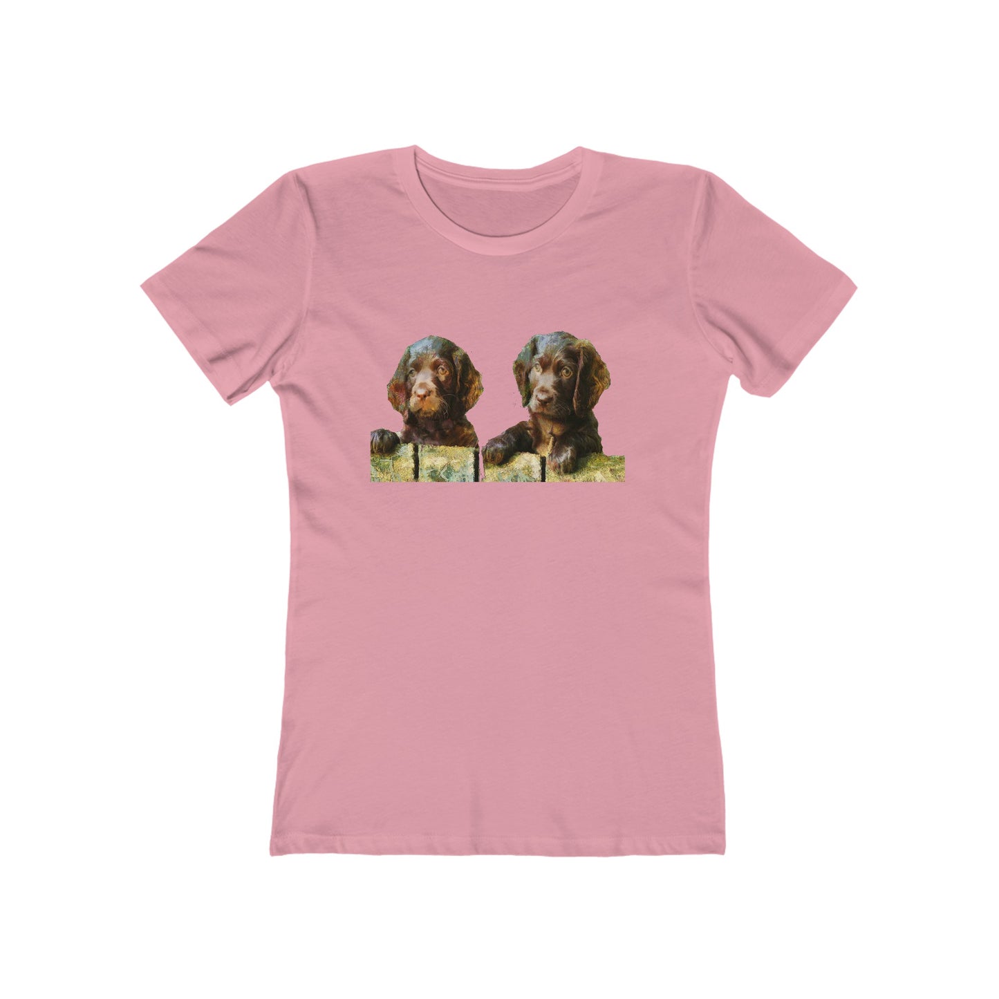 Boykin Spaniels Women's Slim Fitted Ringspun Cotton T-Shirt