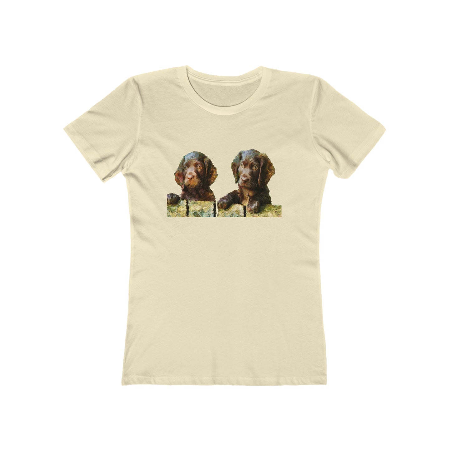 Boykin Spaniels Women's Slim Fitted Ringspun Cotton T-Shirt