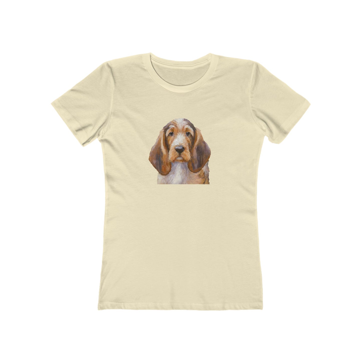 Basset Fauve de Bretagne Slim Fitted Women's Ringspun Cotton Tee