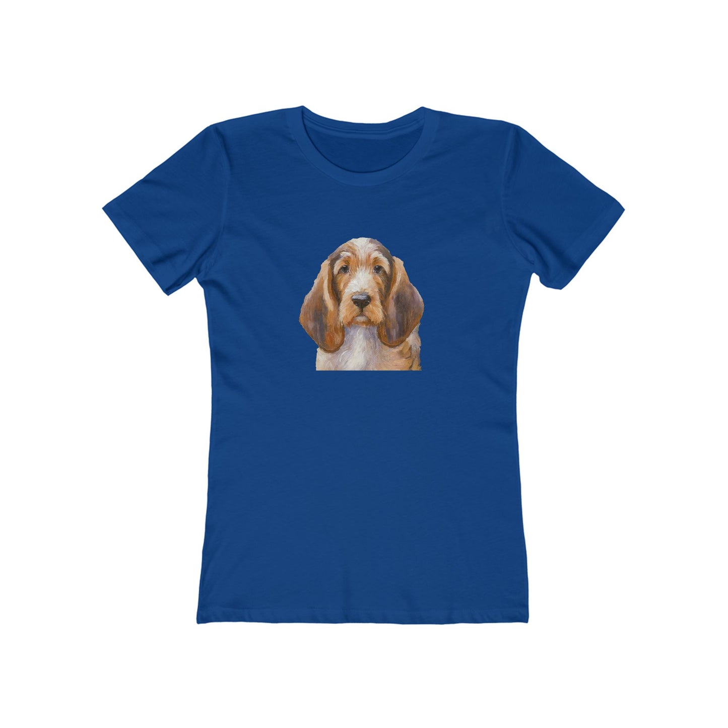 Basset Fauve de Bretagne Slim Fitted Women's Ringspun Cotton Tee
