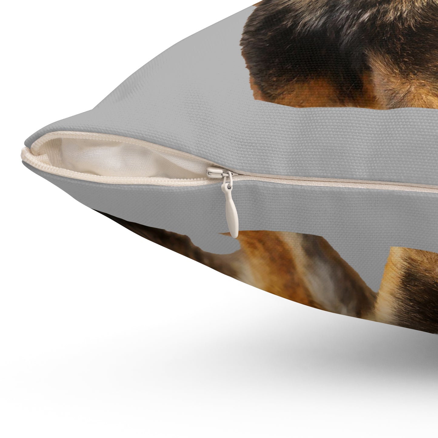 Delightful Dutch Shepherd Spun Polyester Square Pillow