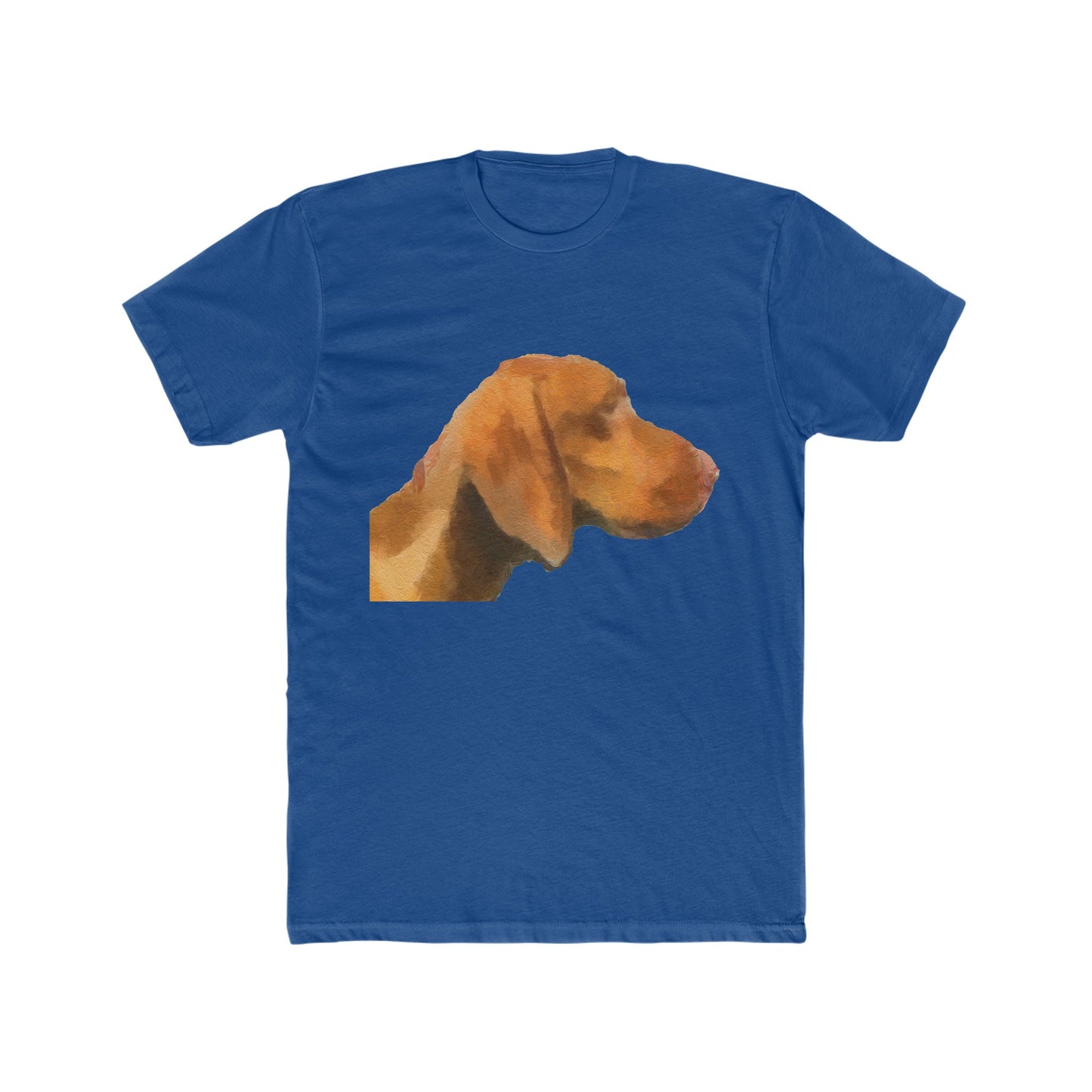 Vizsla 'Bela' -- Men's Fitted Cotton Crew Tee