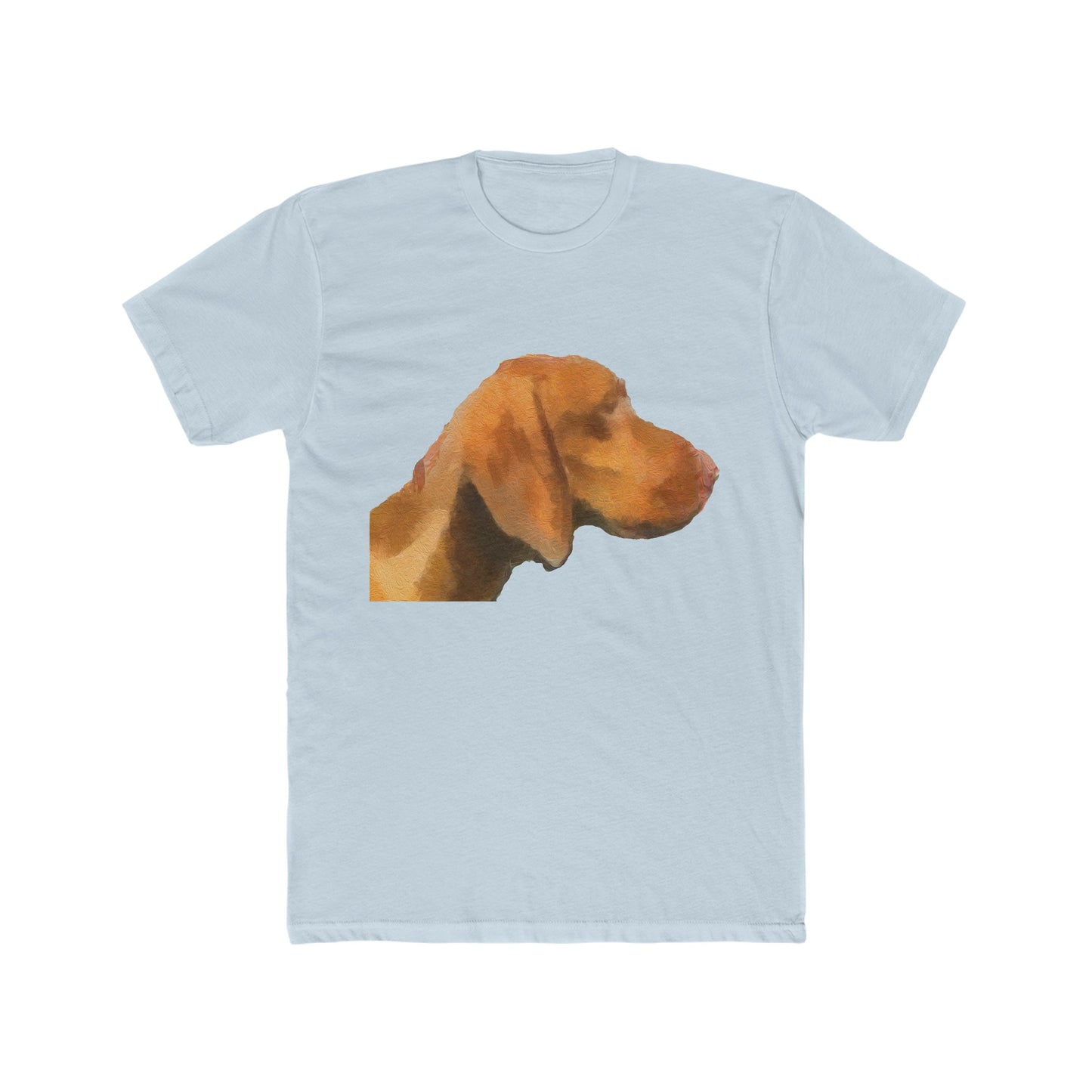 Vizsla 'Bela' -- Men's Fitted Cotton Crew Tee