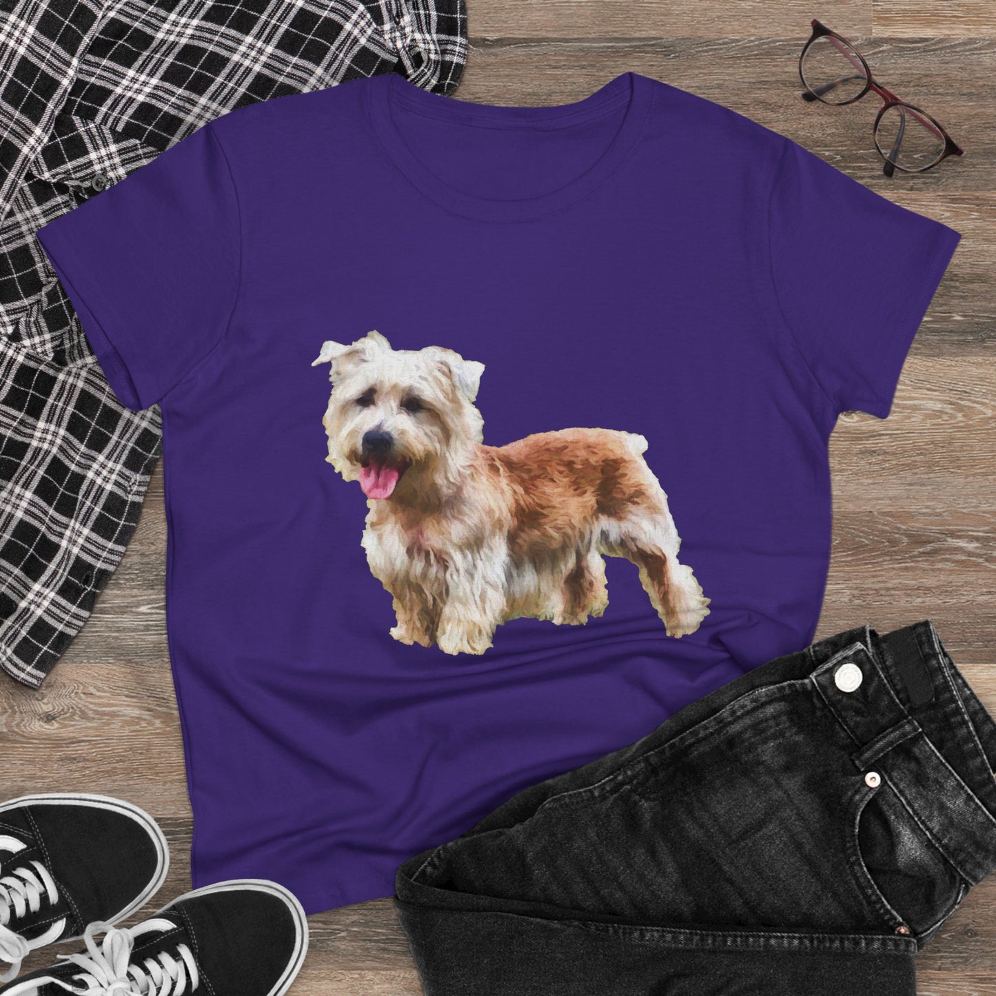 Glen of Imaal Terrier Women's Midweight Cotton Tee