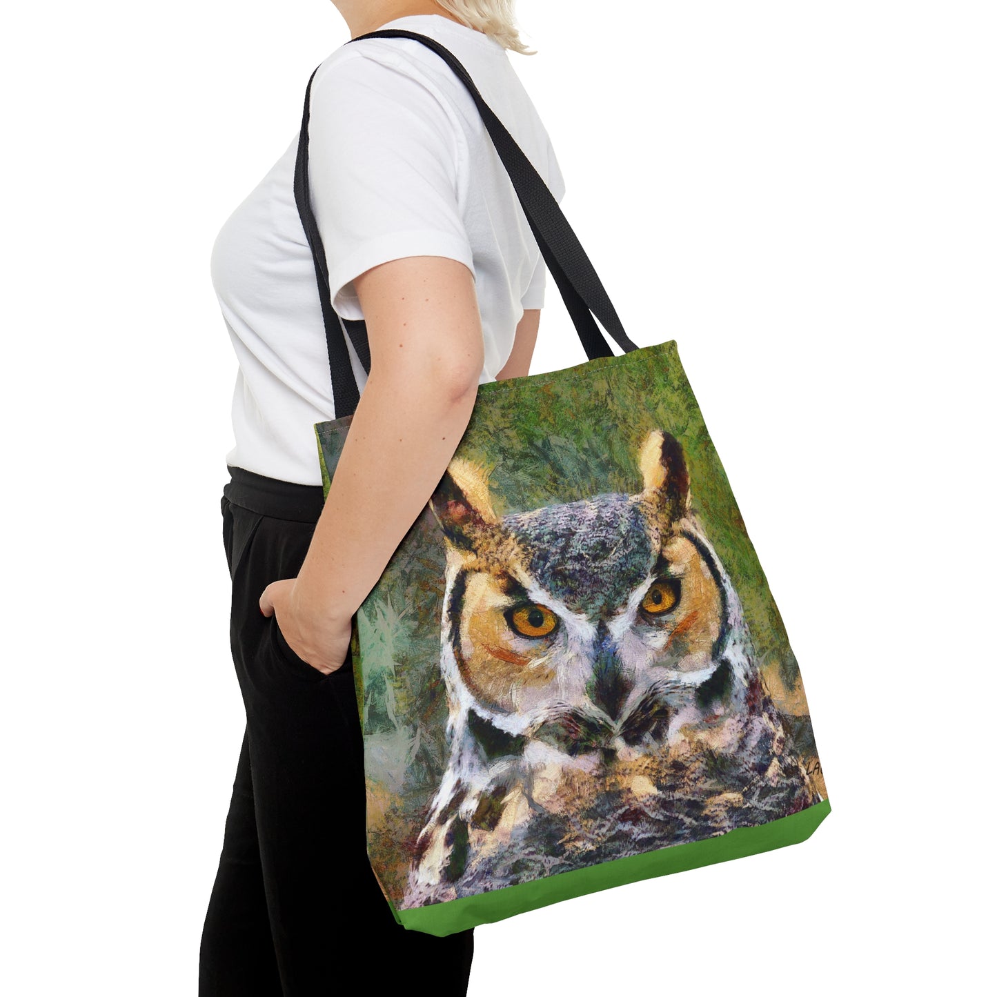 Great Horned Owl 'Hooty' - Tote Bag