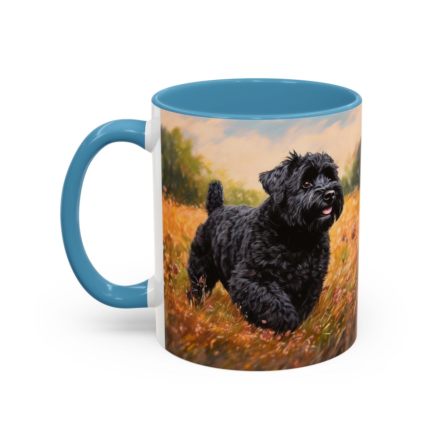 Black Russian Terrier Ceramic Accent Coffee Mug