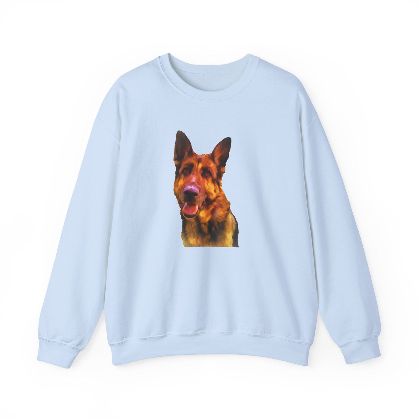 German Shepherd 'Bayli' Unisex 50/50 Crewneck Sweatshirt