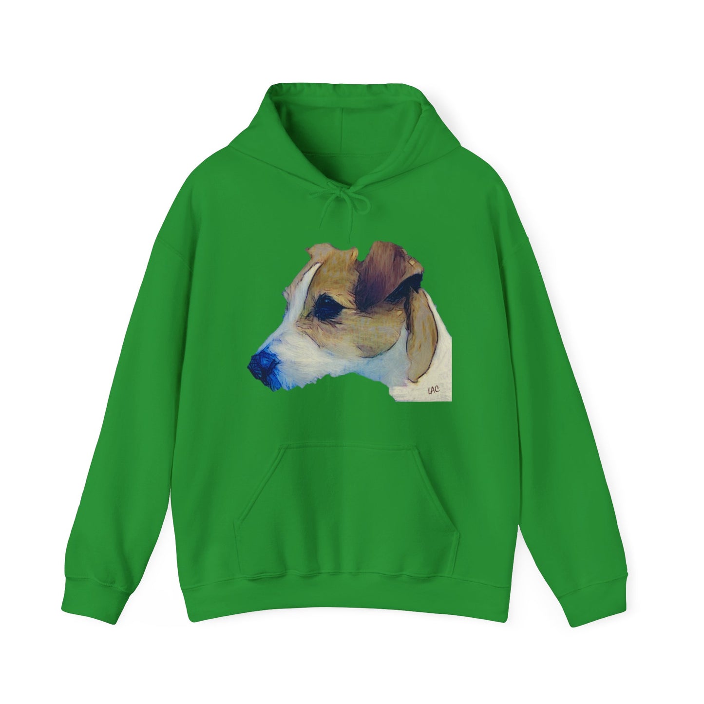 Parson Jack Russell Terrier Unisex 50/50 Hoodie