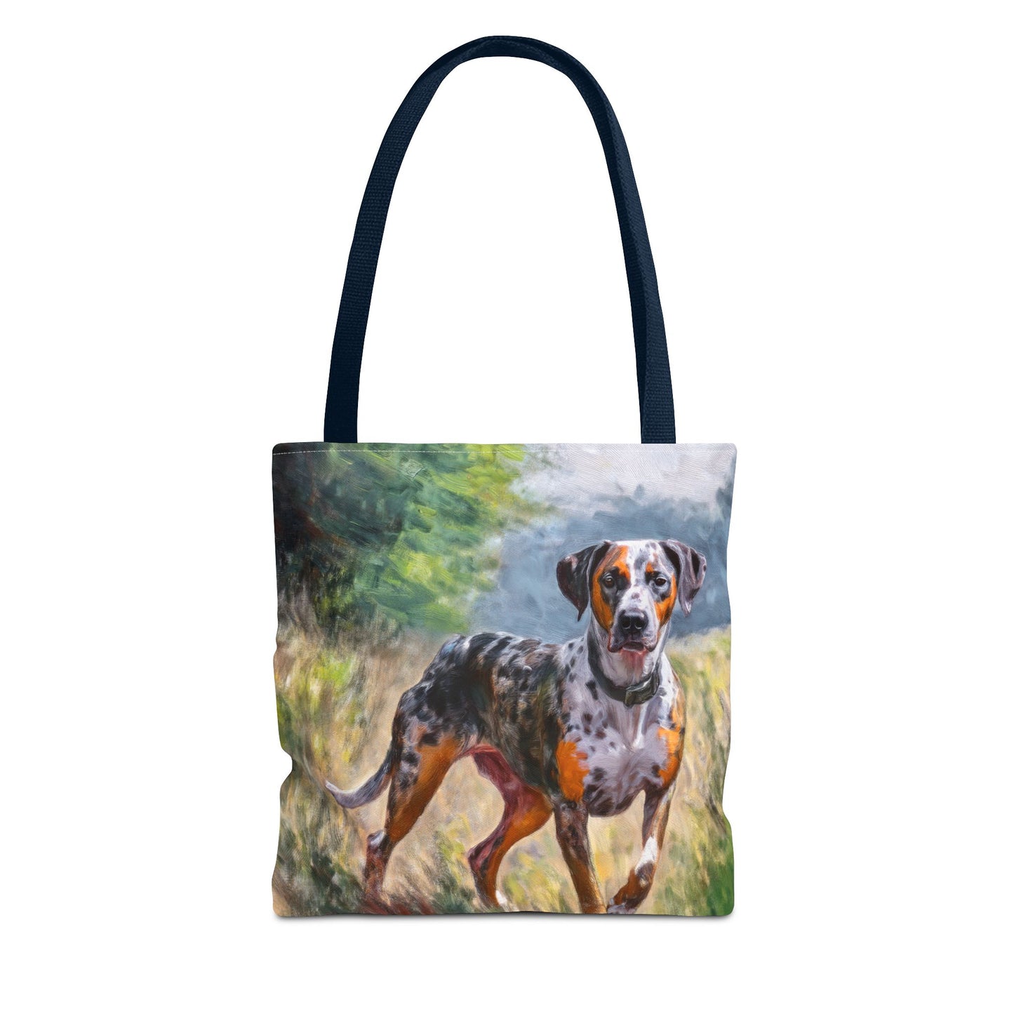 Catahoula Polyester Tote Bag (AOP)