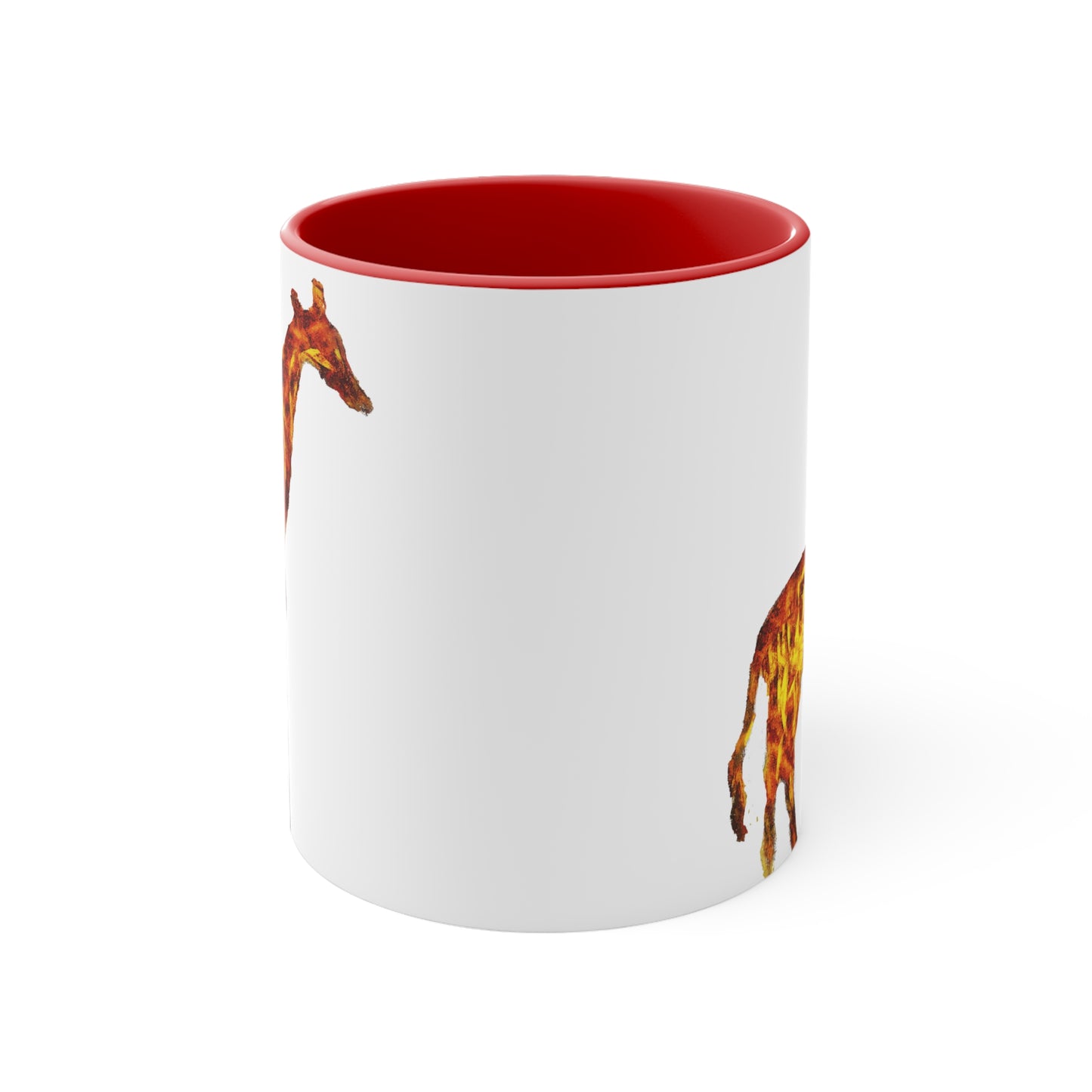 Giraffe 'Camile' Accent Coffee Mug, 11oz