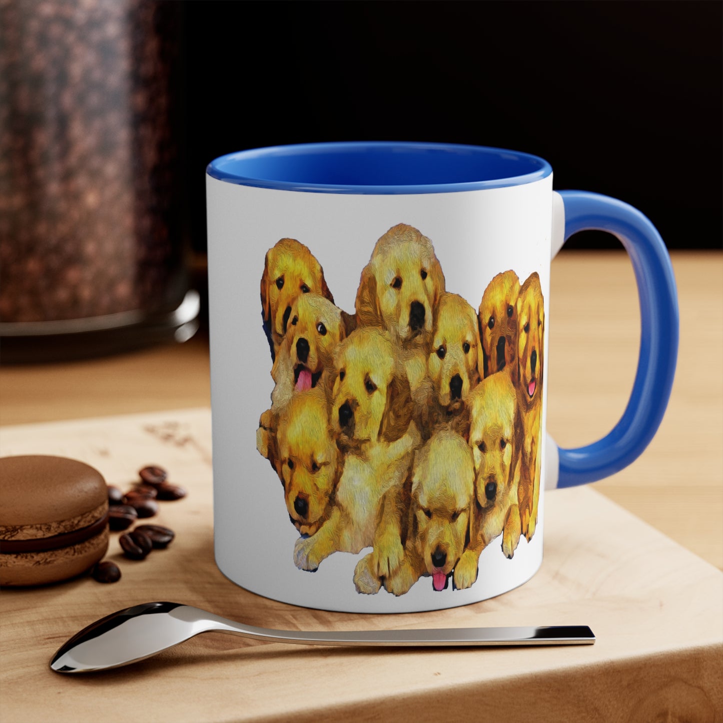 Golden Retriever Puppy Coffee Mug - 11oz Delight