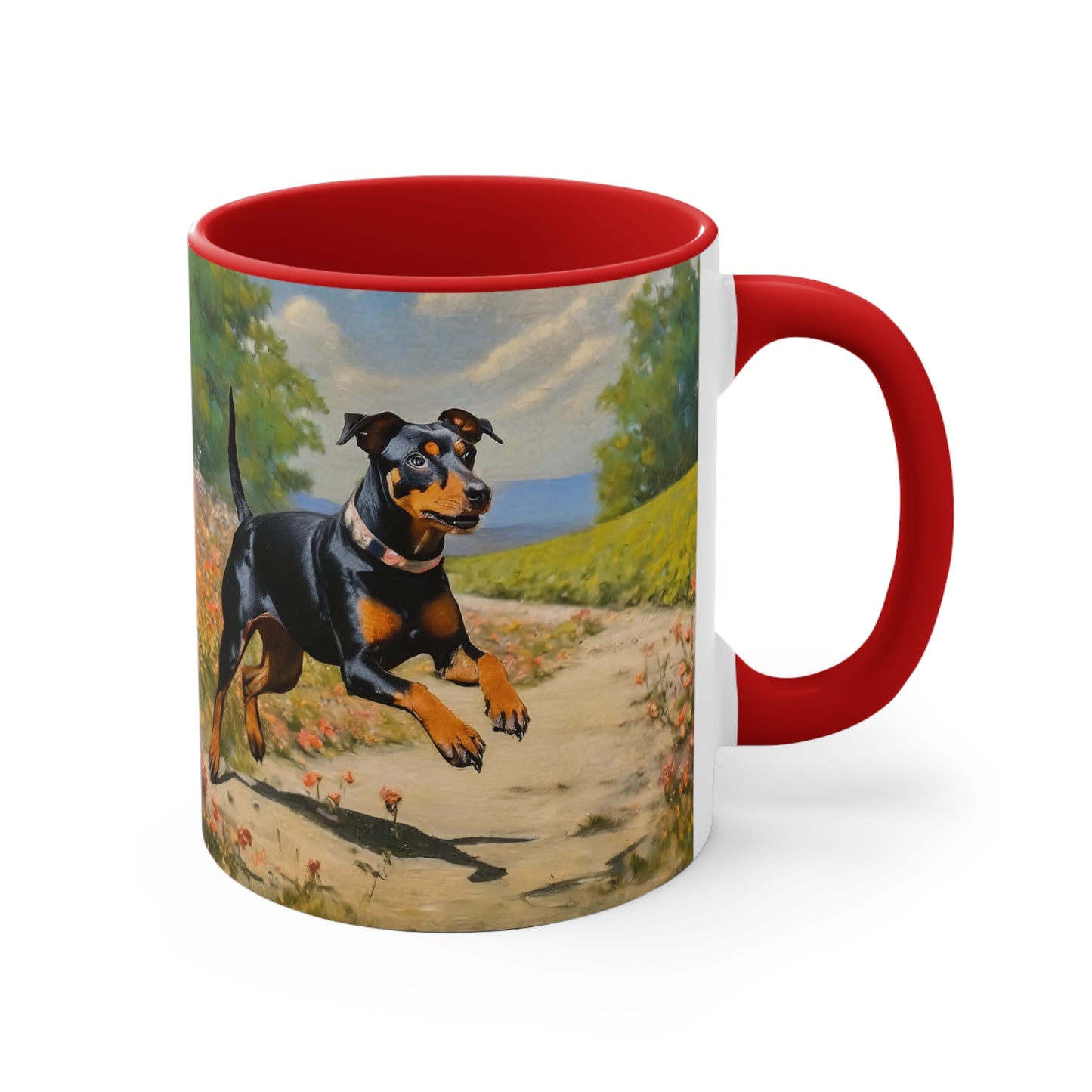 Manchester Terrier 11oz Ceramic Accent Mug