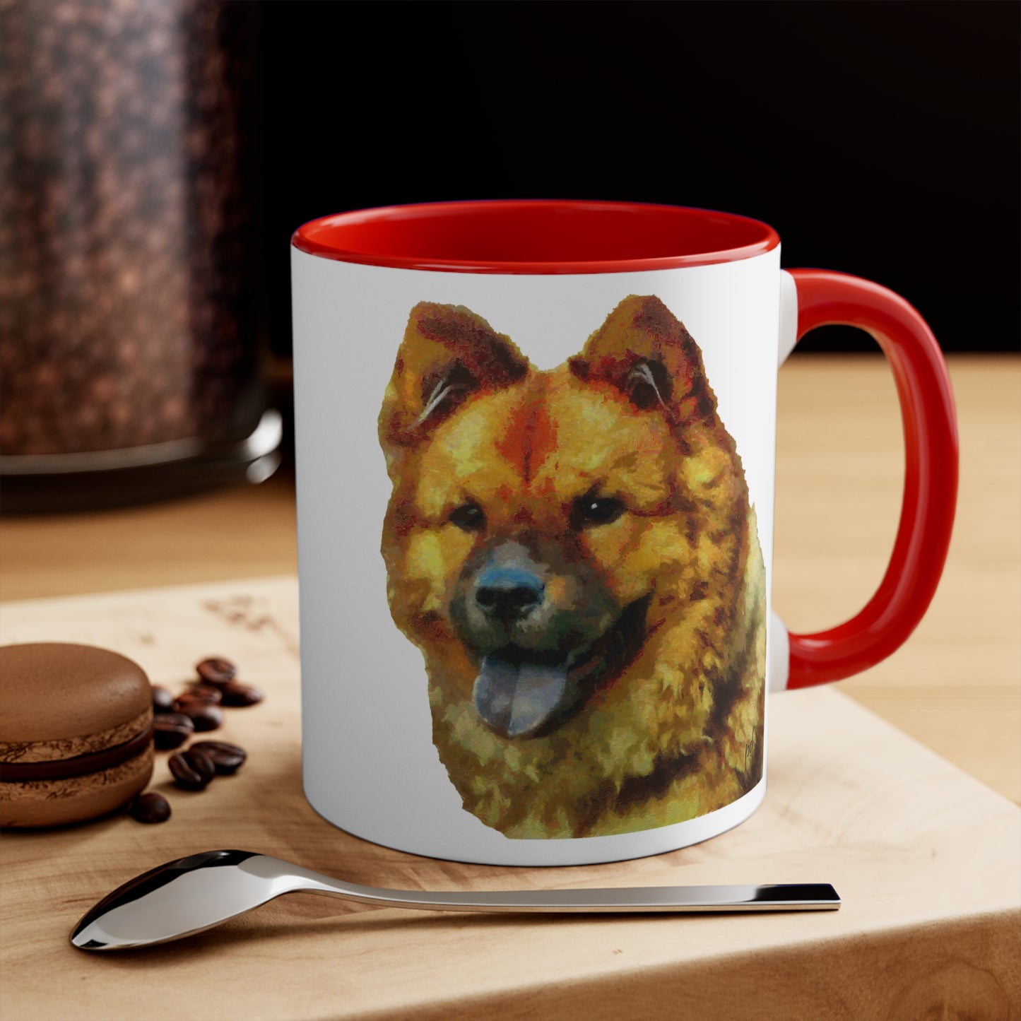 Chow Chow - Accent Coffee Mug, 11oz