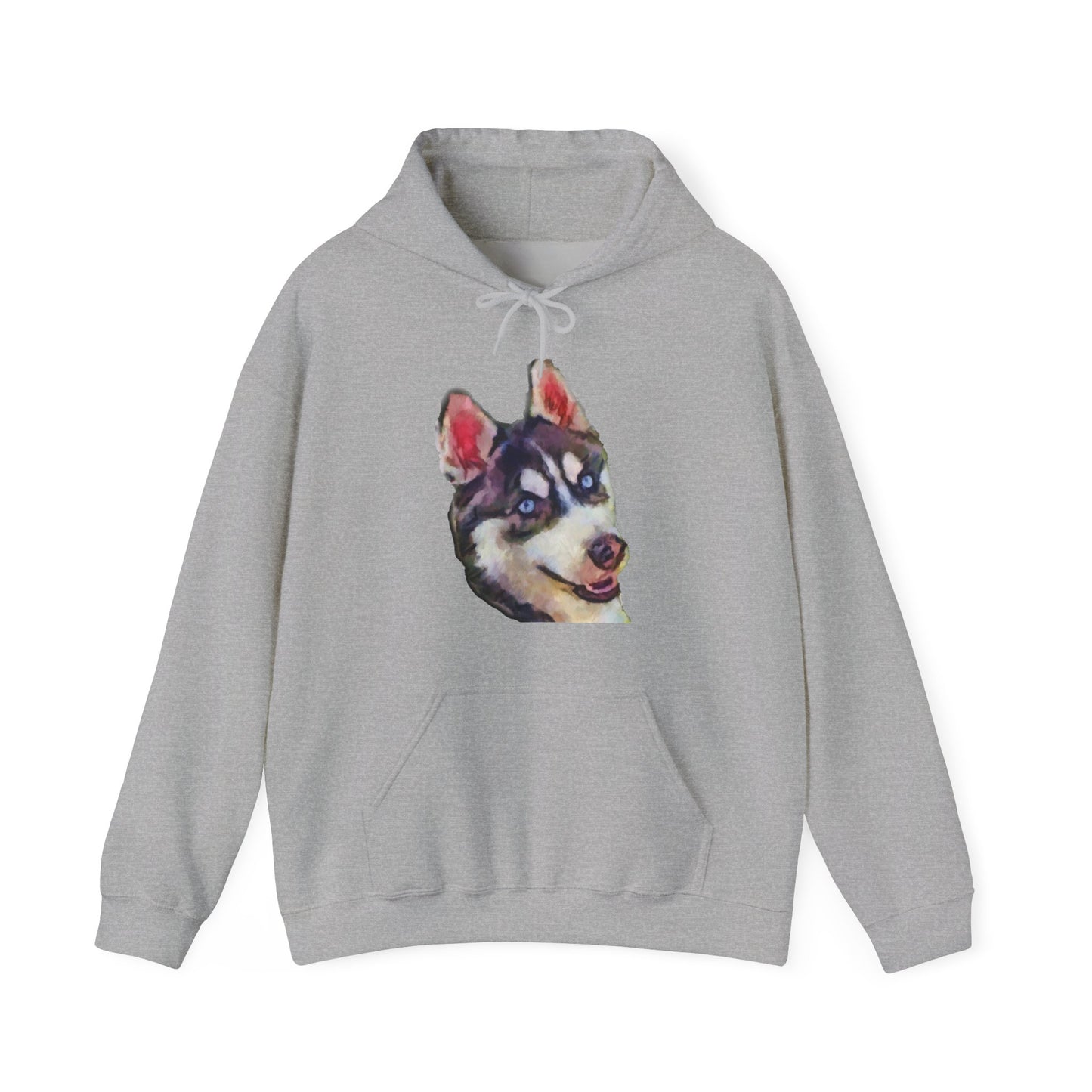 Siberian Husky 'Iditarod' Unisex 50/50 Hoodie
