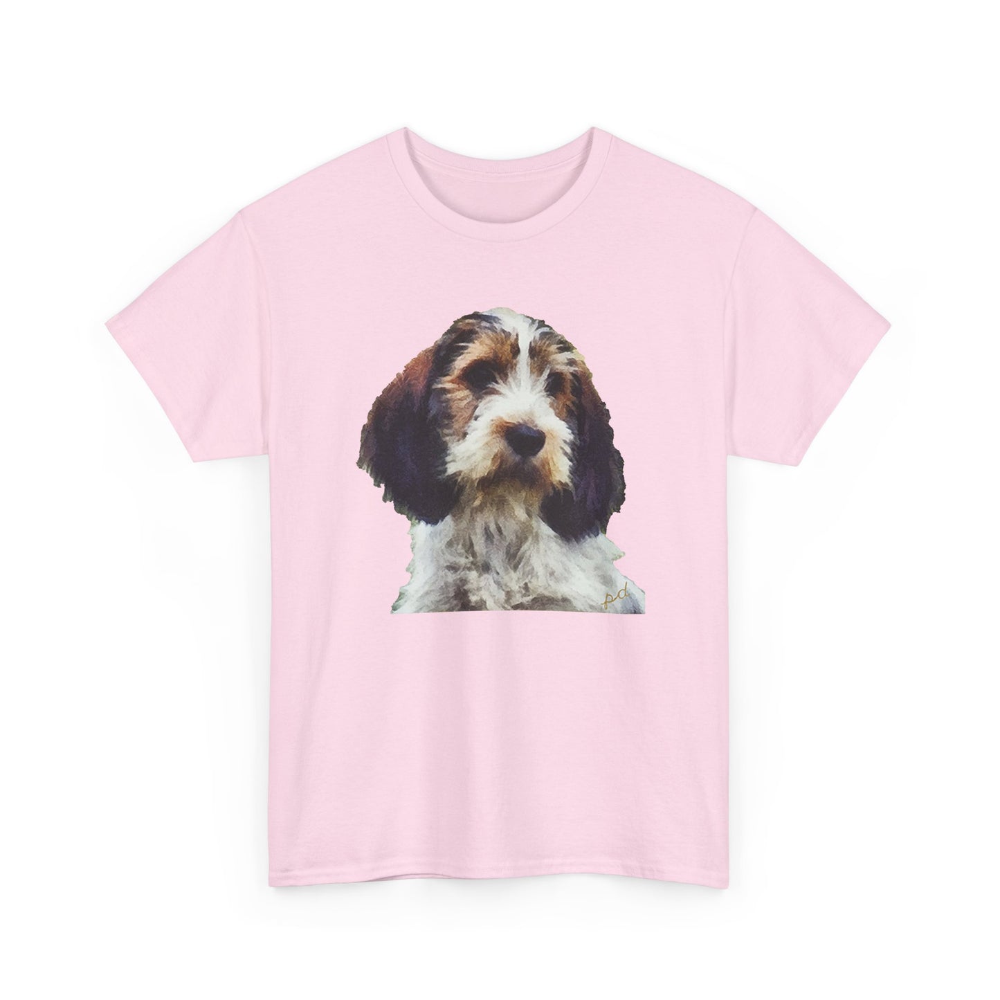 Petit Basset Griffon Unisex Heavy Cotton Tee