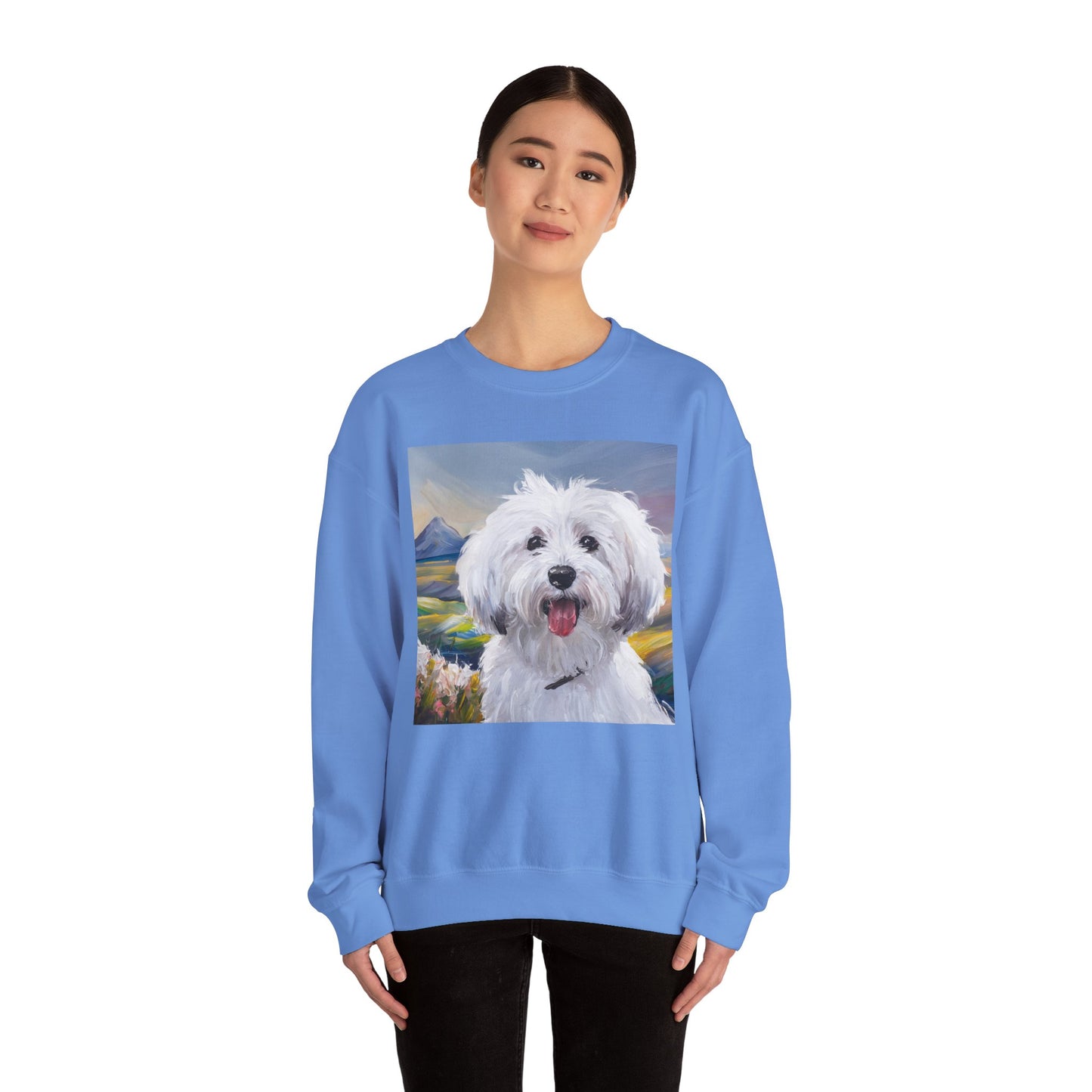 Coton de Tulear Cozy Unisex Crewneck Sweatshirt