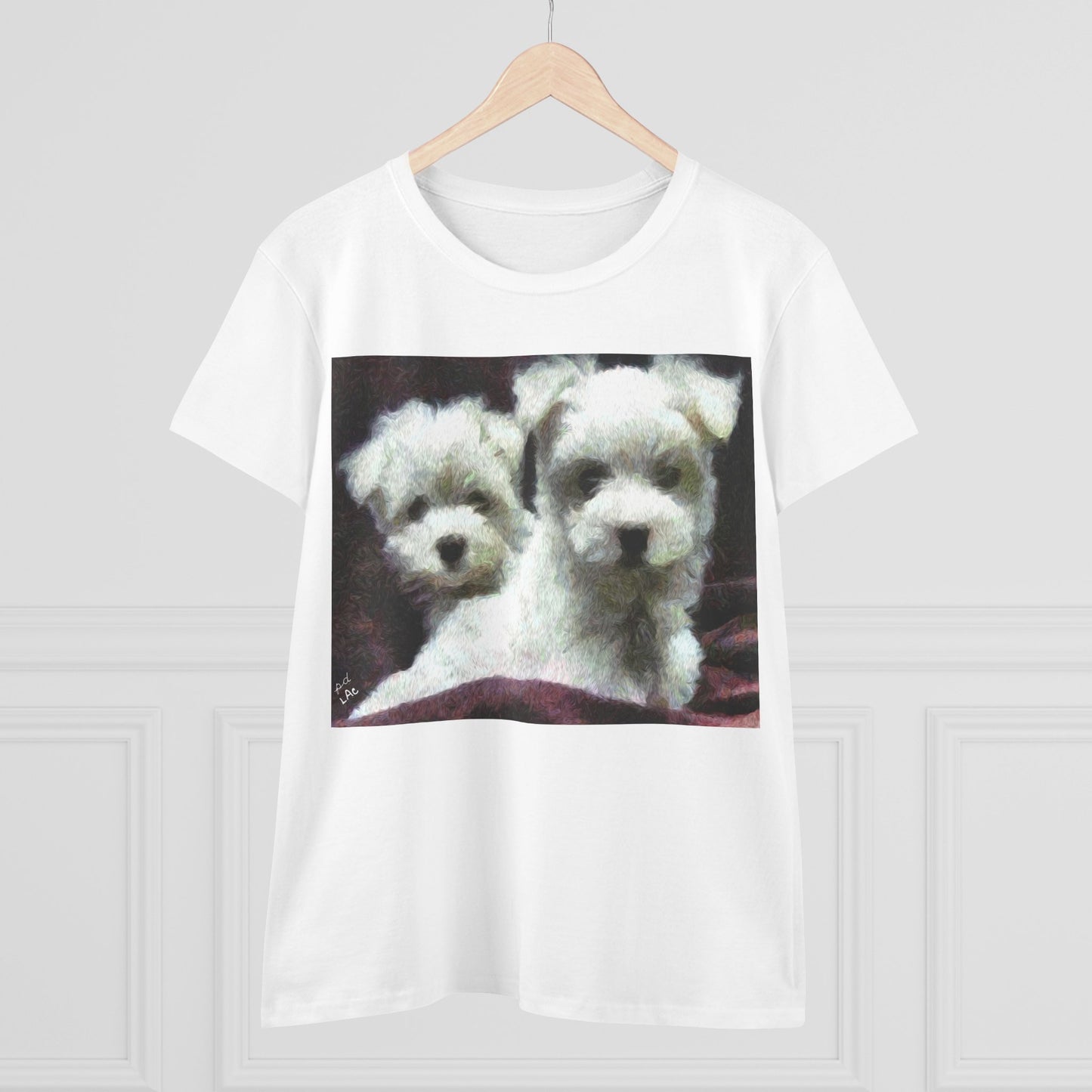 Maltese Women's Midweight Cotton Tee