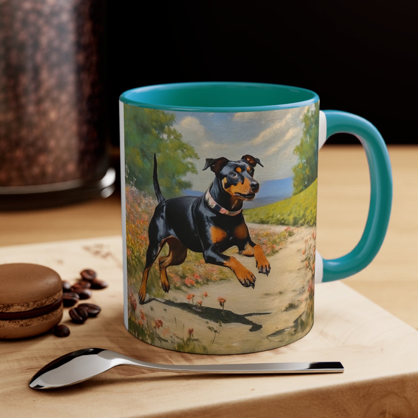 Manchester Terrier 11oz Ceramic Accent Mug