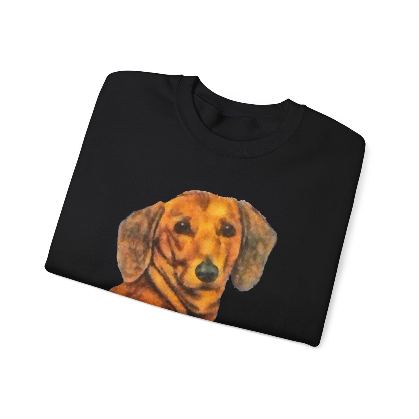 Dachshund 'Doxie #1' Unisex 50/50 Crewneck Sweatshirt
