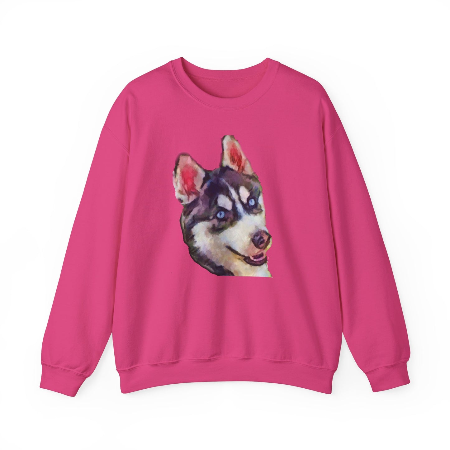 Siberian Husky 'Iditarod' Unisex 50/50 Crewneck Sweatshirt