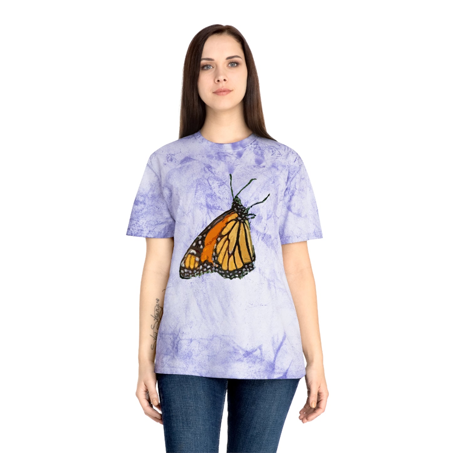 Moonarch Butterfly Unisex Cotton Color Blast T-Shirt