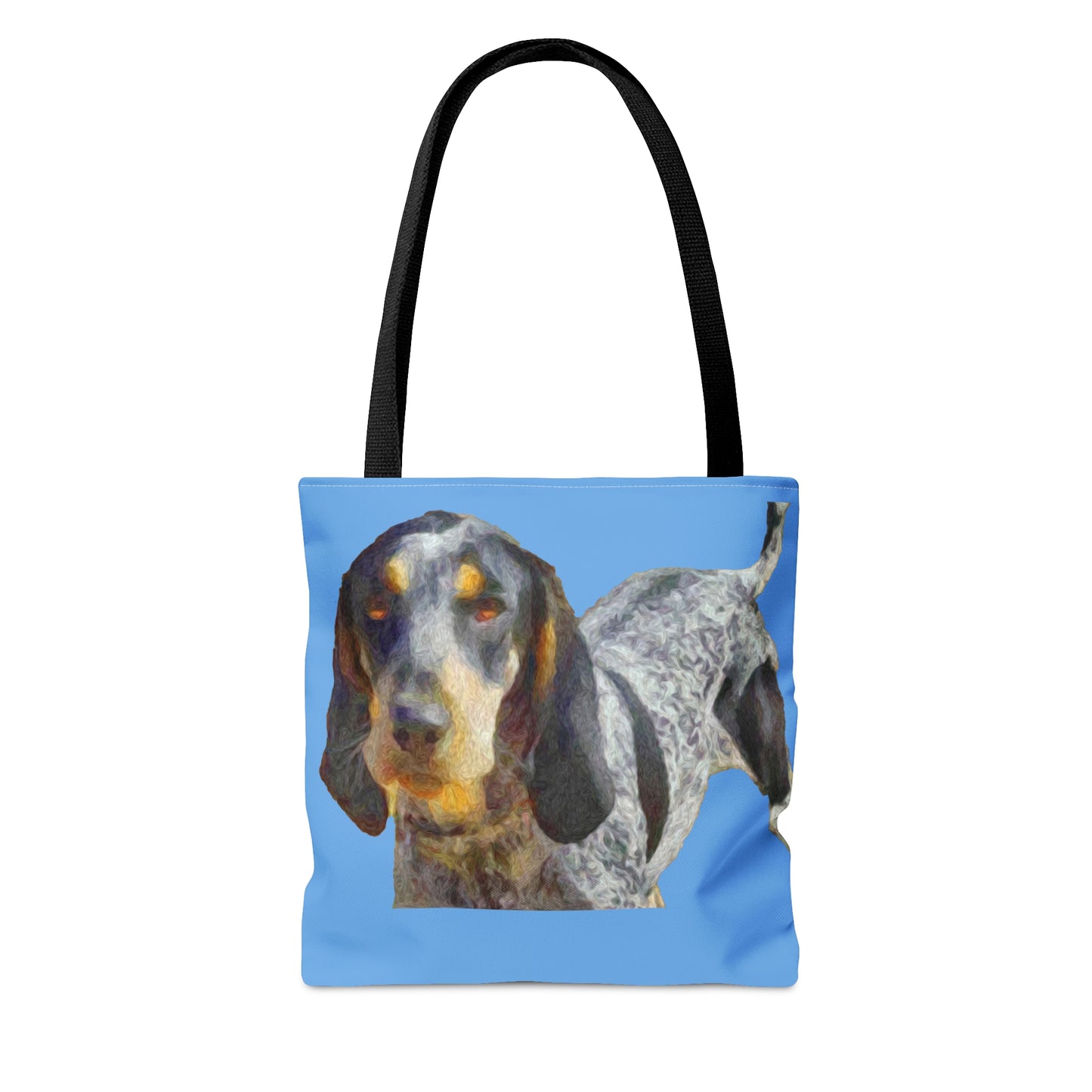 Coonhound Print Beach Tote
