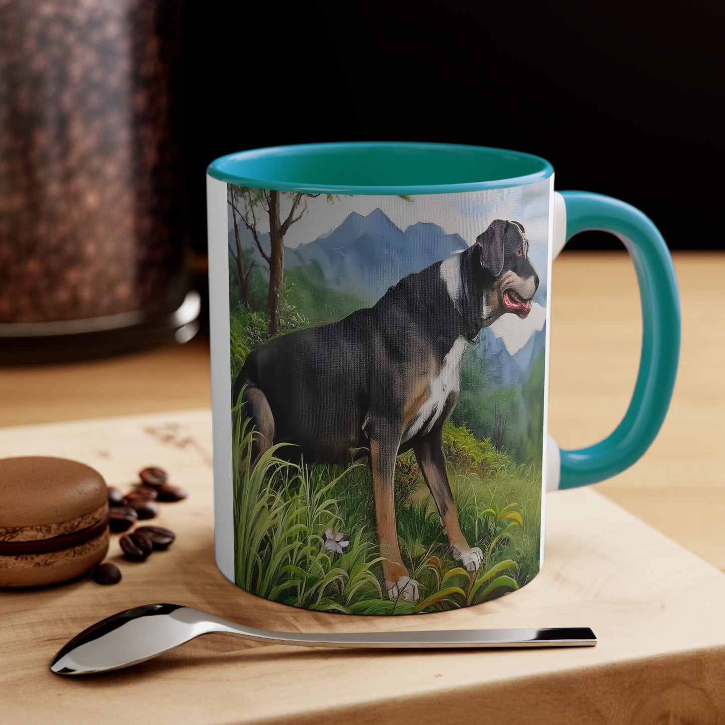 Mountain Cur 11oz Ceramic Accent Mug
