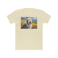 Old English Sheepdog Men's Fitted Cotton Crew Tee