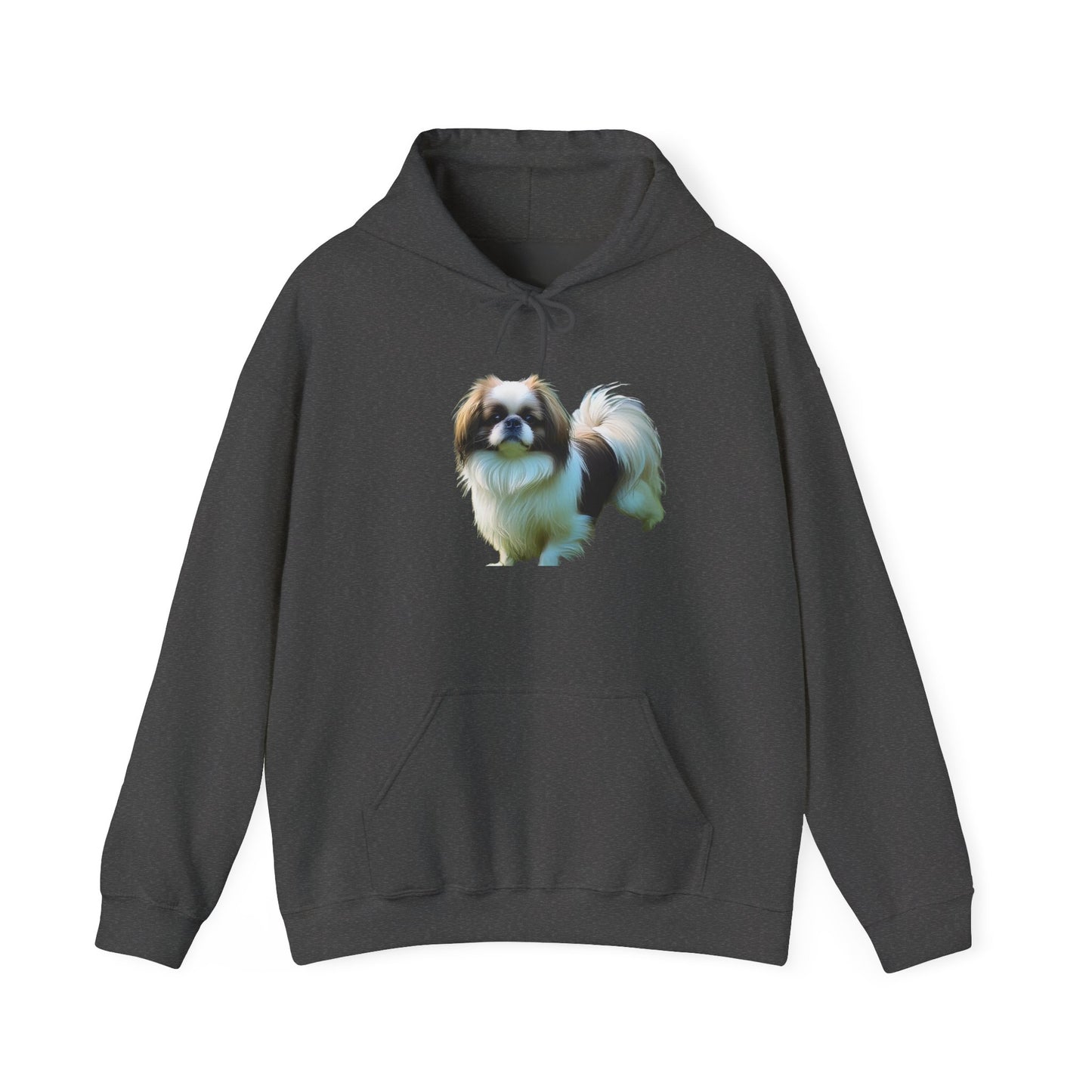 Japanese Chin Unisex 50/50 Hooded Sweatshirt