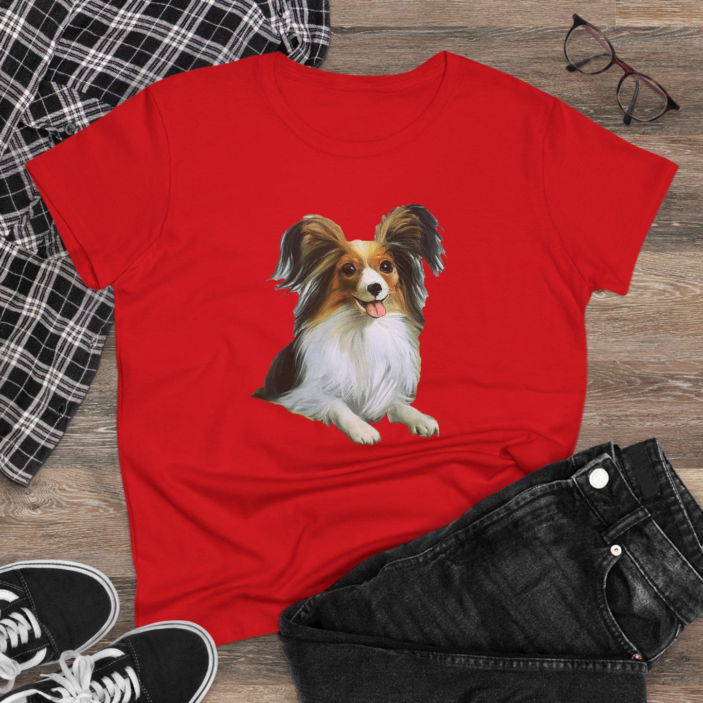 Papillon - Women's Midweight Cotton Tee