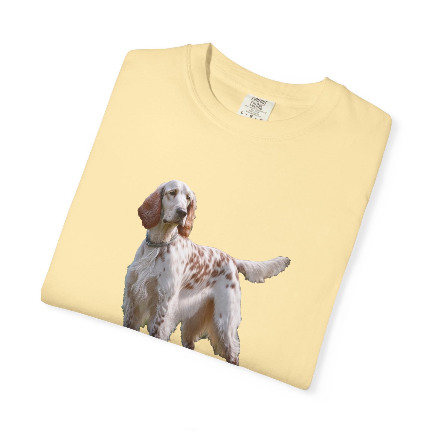 English Setter #4 - Unisex Garment-Dyed T-shirt