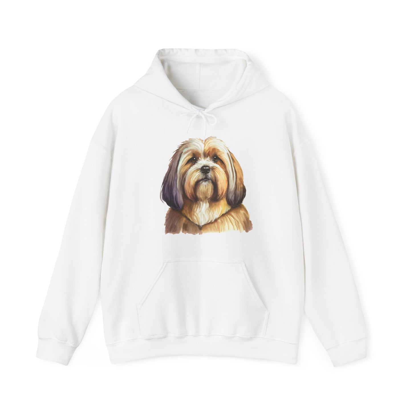 Lhasa Apso Unisex 50/50 Hooded Sweatshirt