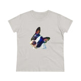 Boston Terrier 'Skipper' Women's Midweight Cotton Tee