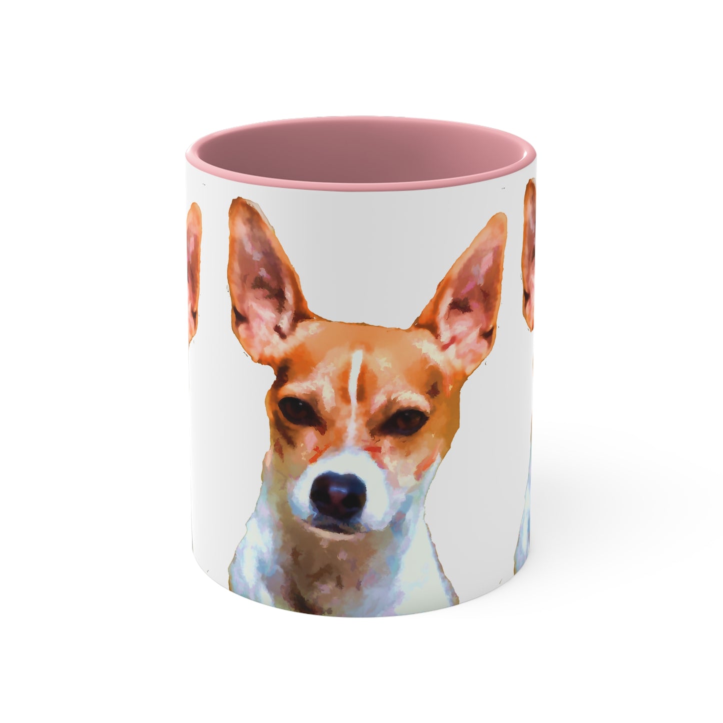 Rat Terrier Accent Coffee Mug, 11oz