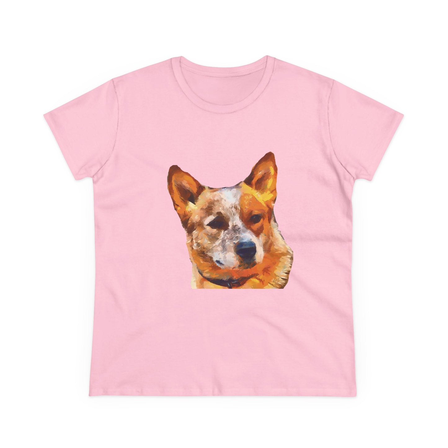 Red Heeler - Australian Cattle Dog Women's Midweight Cotton Tee