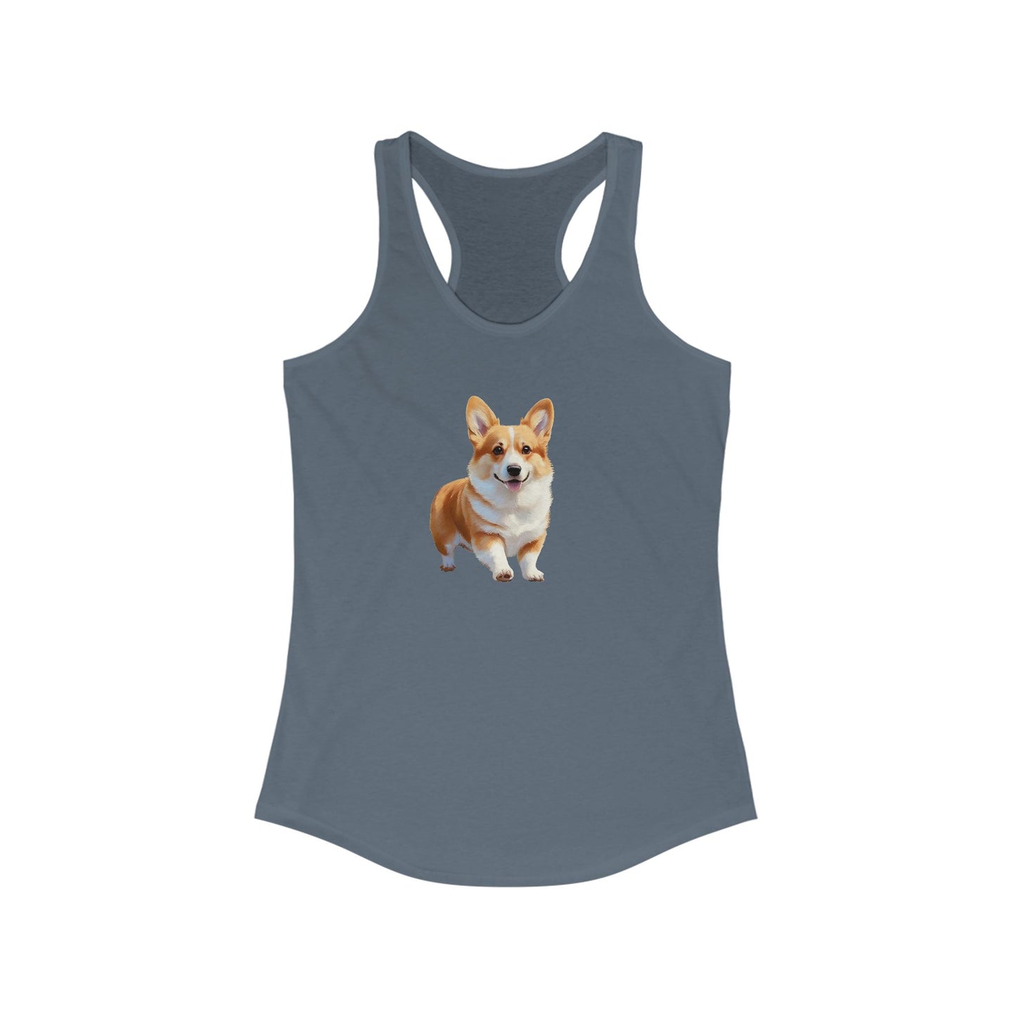 Welsh Corgi Puppy - Women's Classic Racerback Tank