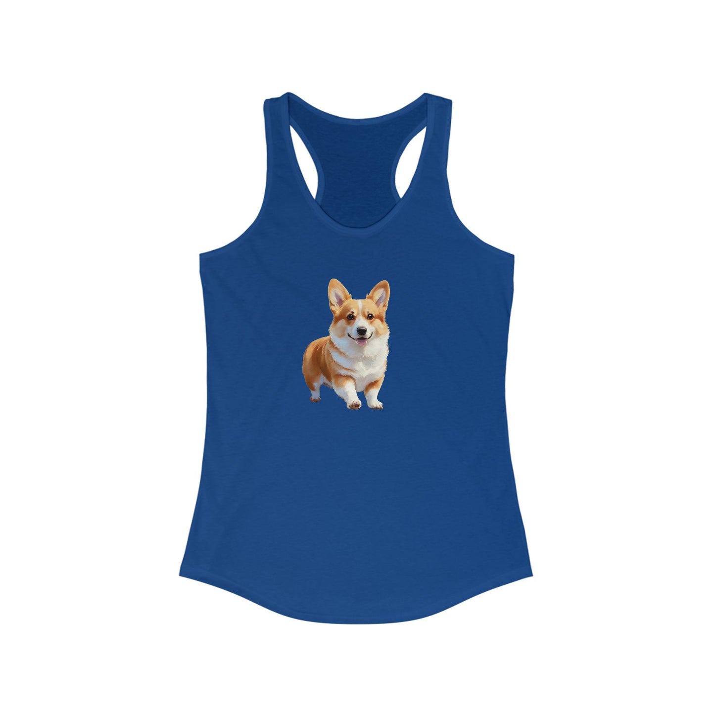 Welsh Corgi Puppy - Women's Classic Racerback Tank