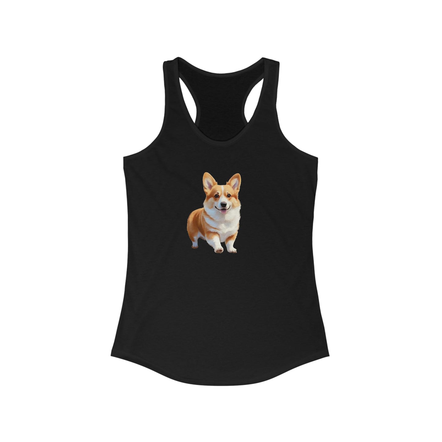 Welsh Corgi Puppy - Women's Classic Racerback Tank