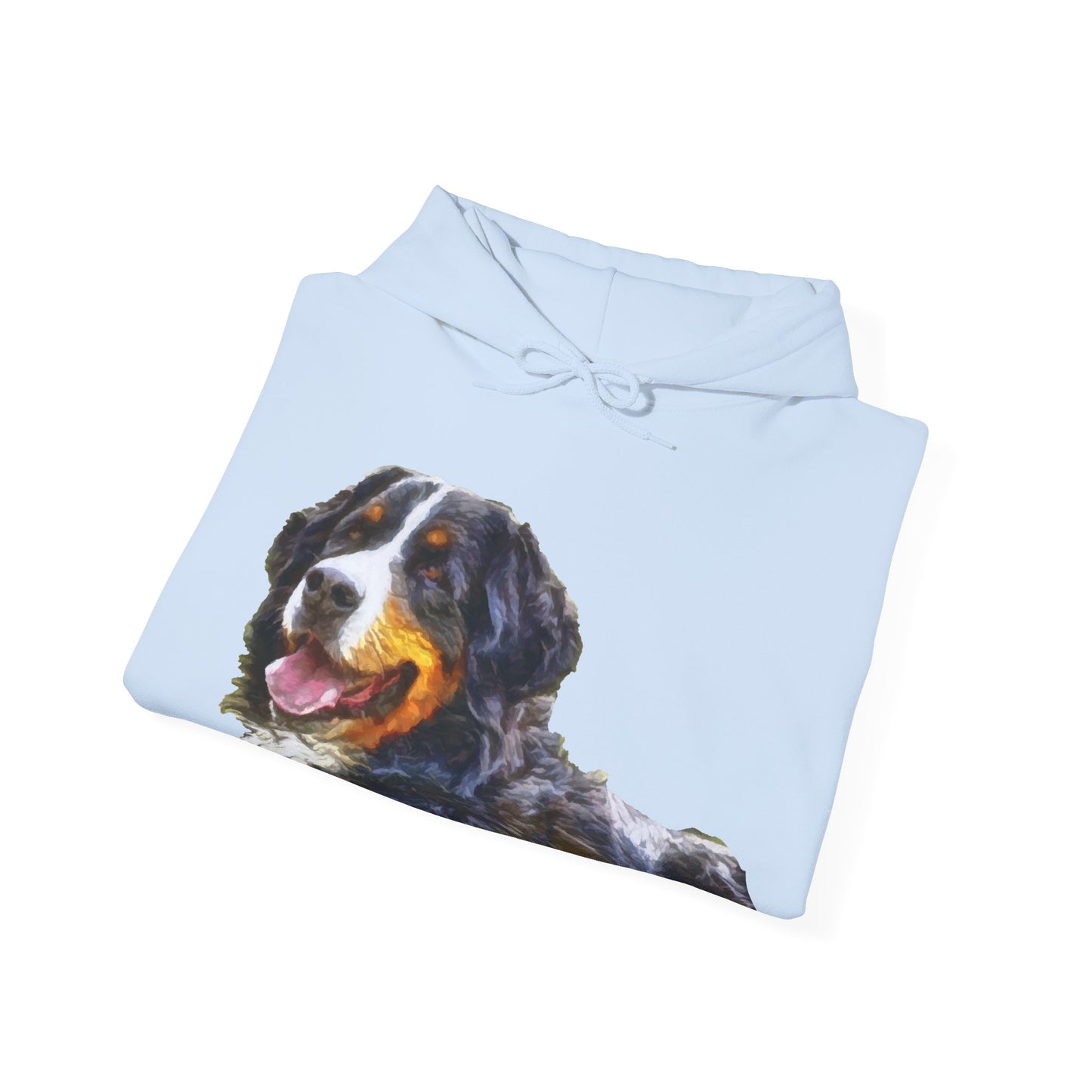 Bernese Mountain Dog Unisex 50/50 Hoodie: Your Comfy Sidekick