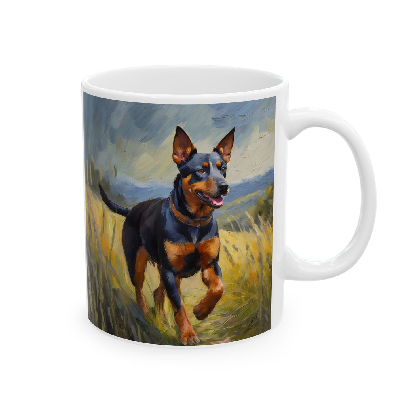Lancashire Heeler Ceramic Mug - 2 Sizes